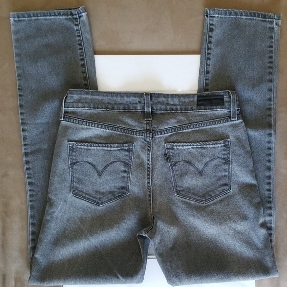 Levi's Denim - Levi's dark grey slim fit jeans